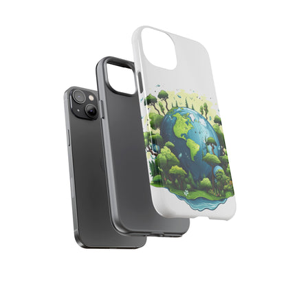 Eco-Friendly Phone Case with Earth Design