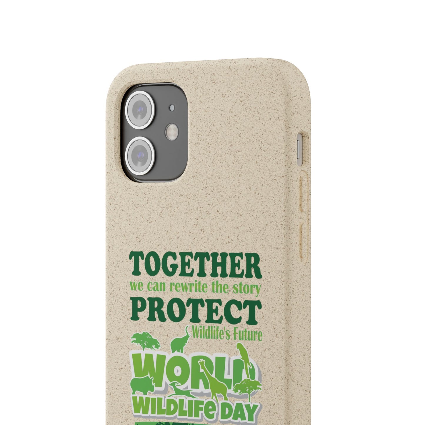 Eco-Friendly Biodegradable Phone Cases for Wildlife Day - Protect Our Planet