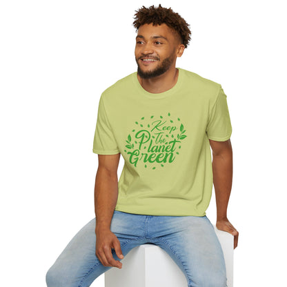 Eco-Friendly Unisex T-Shirt - Keep the Planet Green