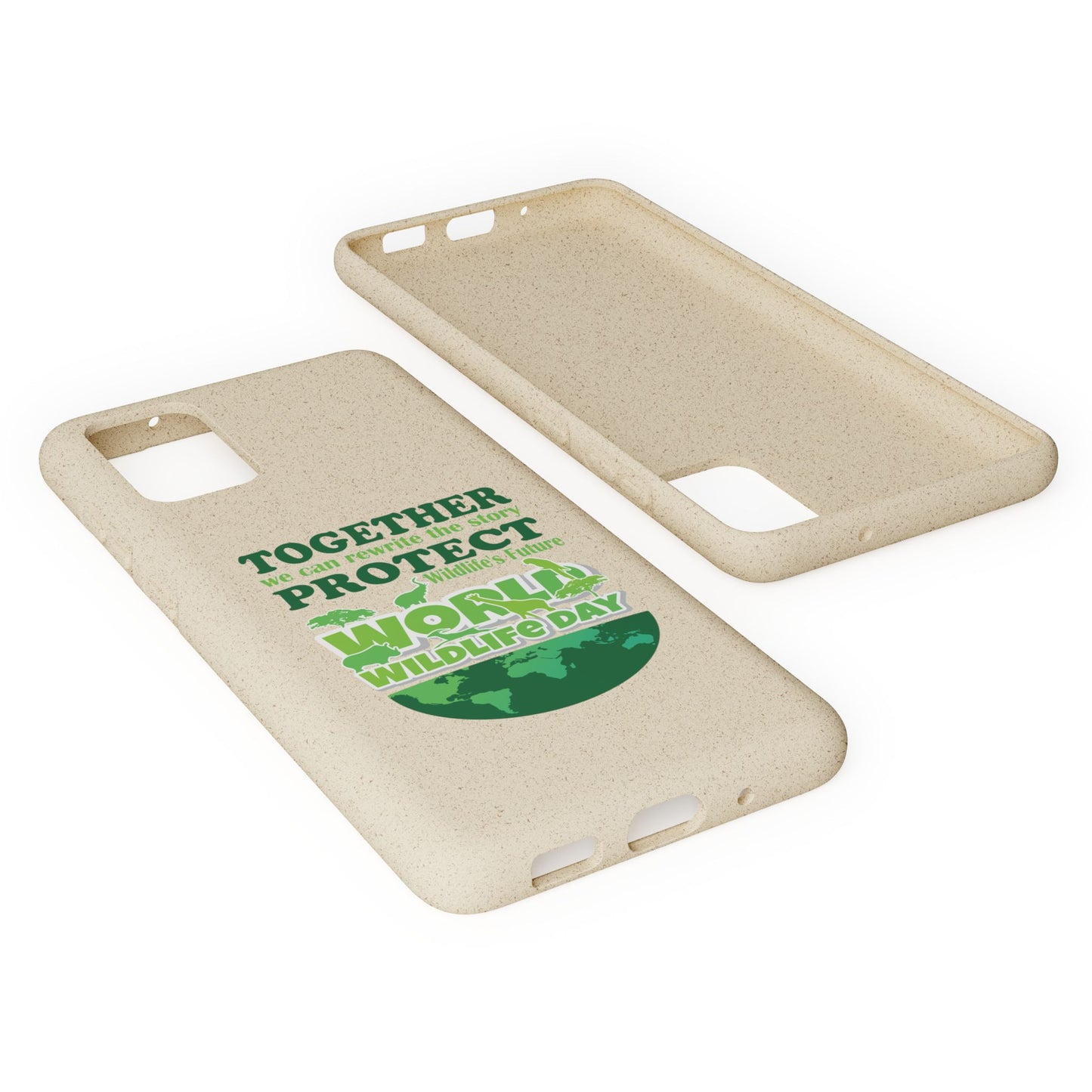 Eco-Friendly Biodegradable Phone Cases for Wildlife Day - Protect Our Planet