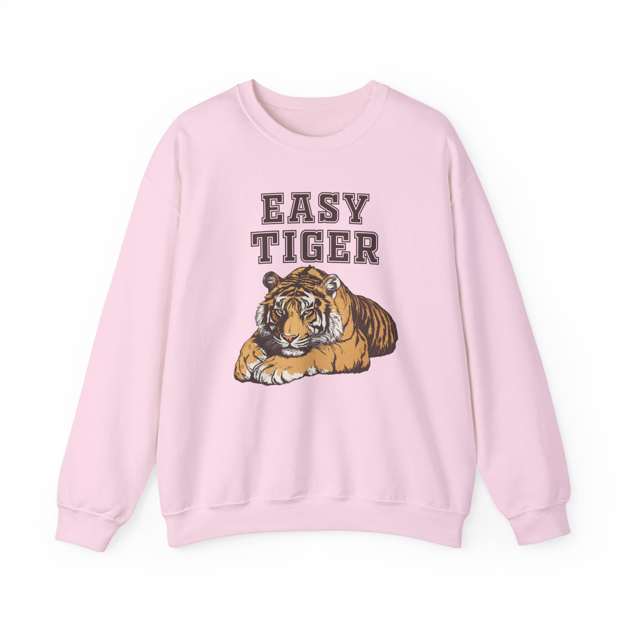 Easy Tiger Unisex Heavy Blend™ Crewneck Sweatshirt - Relaxed Comfort for Animal Lovers