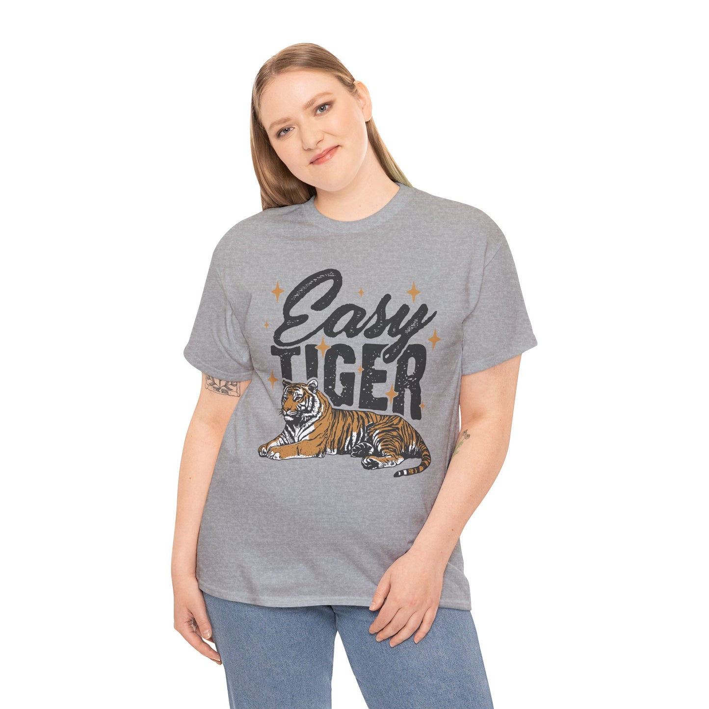 Easy Tiger Tee - Unisex Cotton T-Shirt