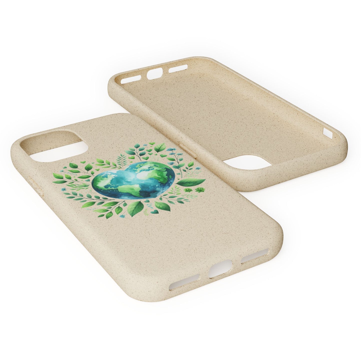 Cute Love Nature Phone case sustainable Biodegradable Phone Case