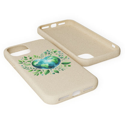 Cute Love Nature Phone case sustainable Biodegradable Phone Case