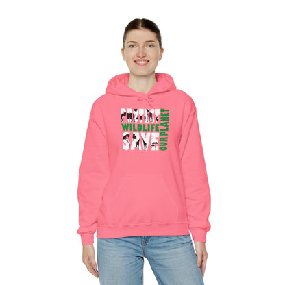 Wildlife Awareness Hooded Sweatshirt