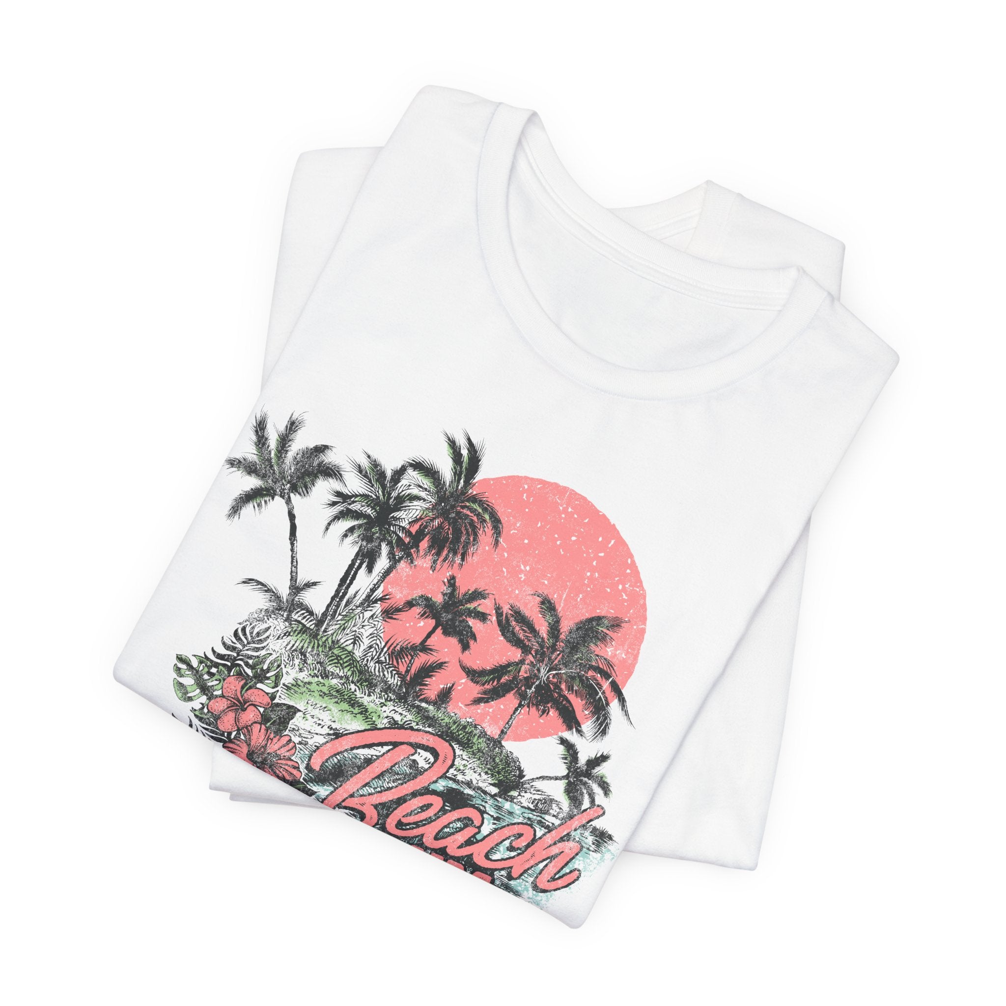 Beach Bum Unisex Short Sleeve Tee - Summer Vibes Shirt