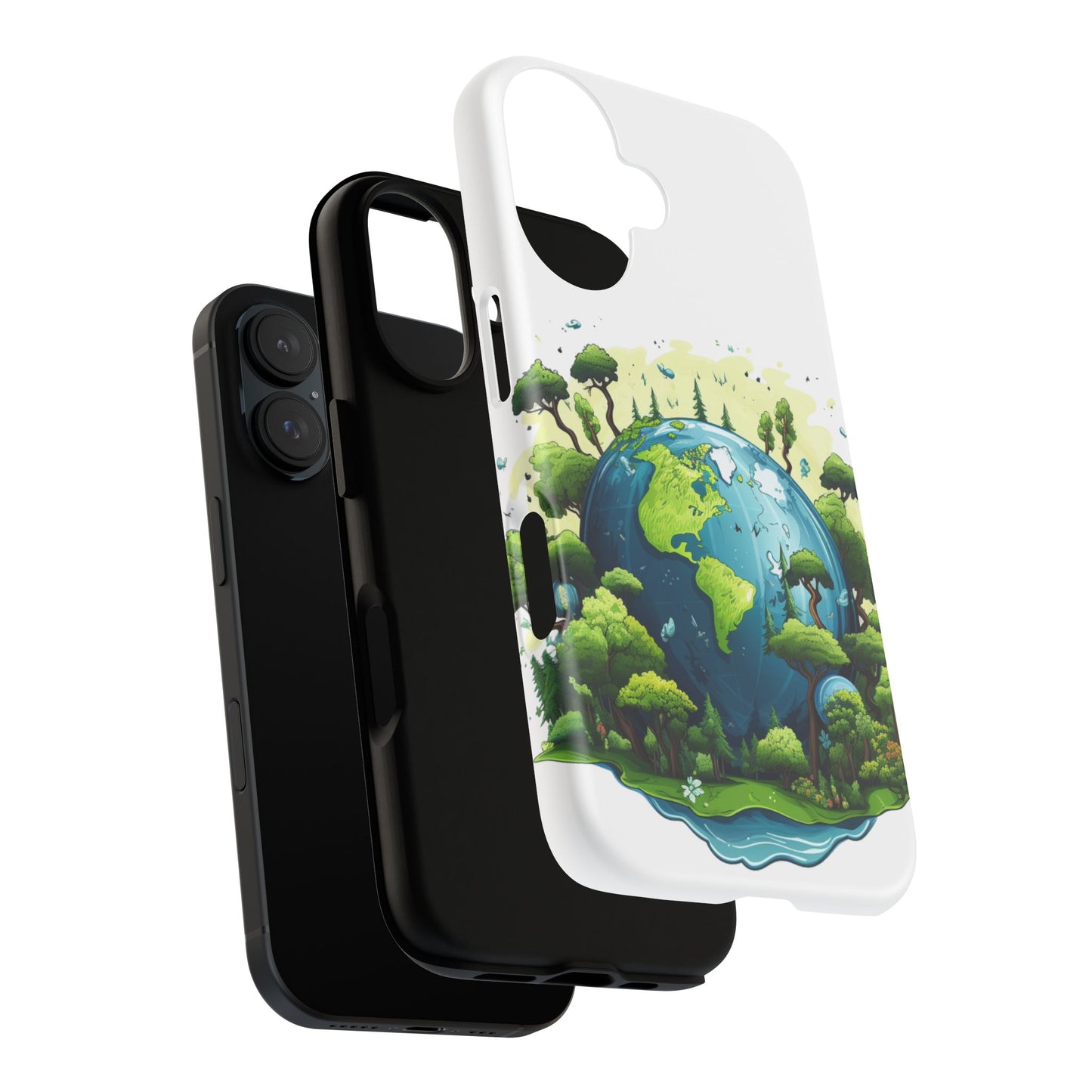 Eco-Friendly Phone Case with Earth Design