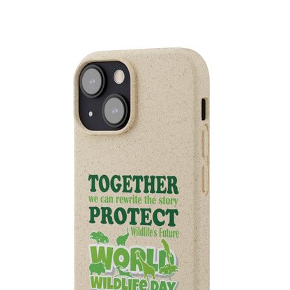 Eco-Friendly Biodegradable Phone Cases for Wildlife Day - Protect Our Planet