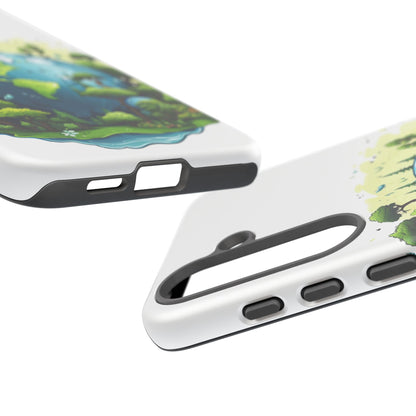 Eco-Friendly Phone Case with Earth Design