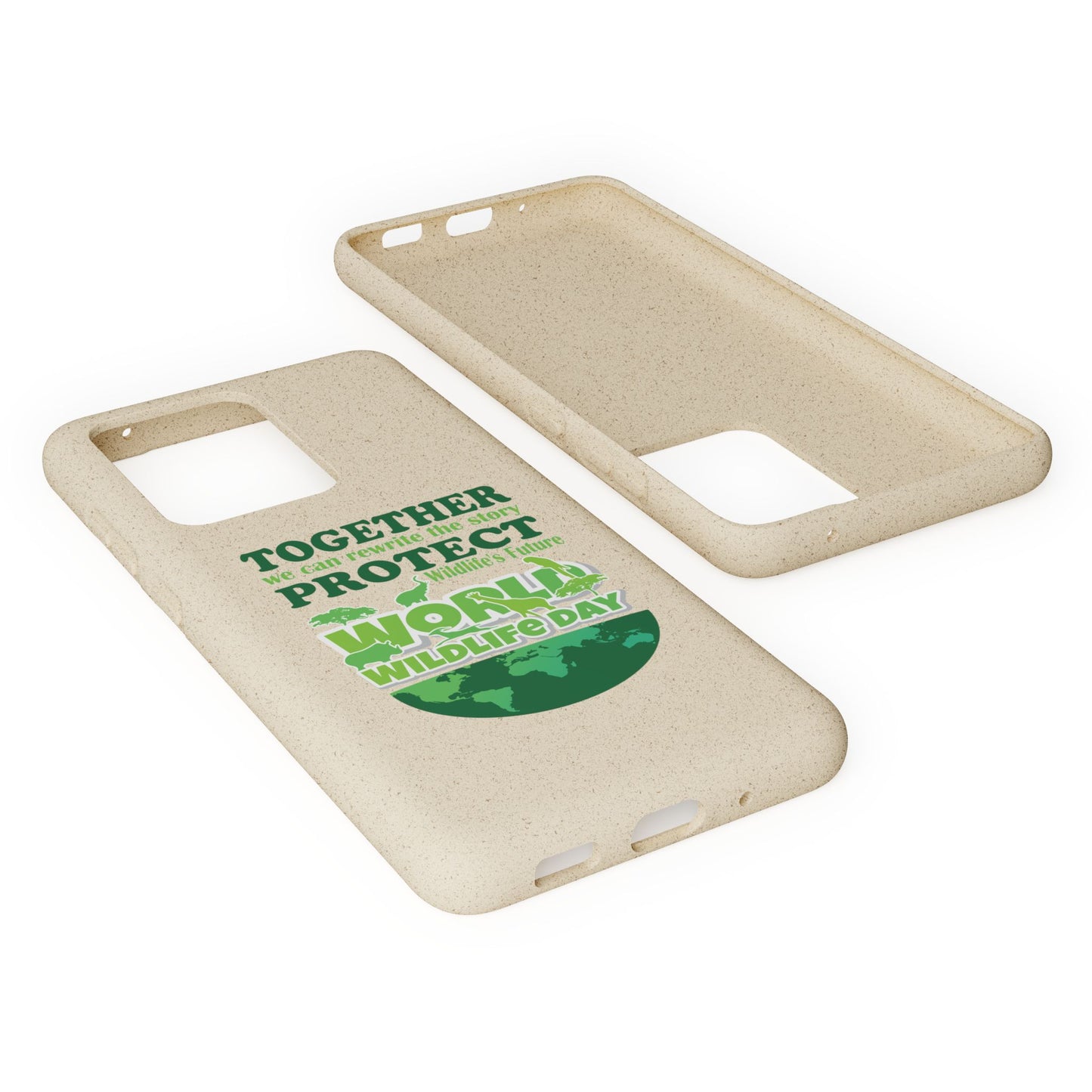 Eco-Friendly Biodegradable Phone Cases for Wildlife Day - Protect Our Planet