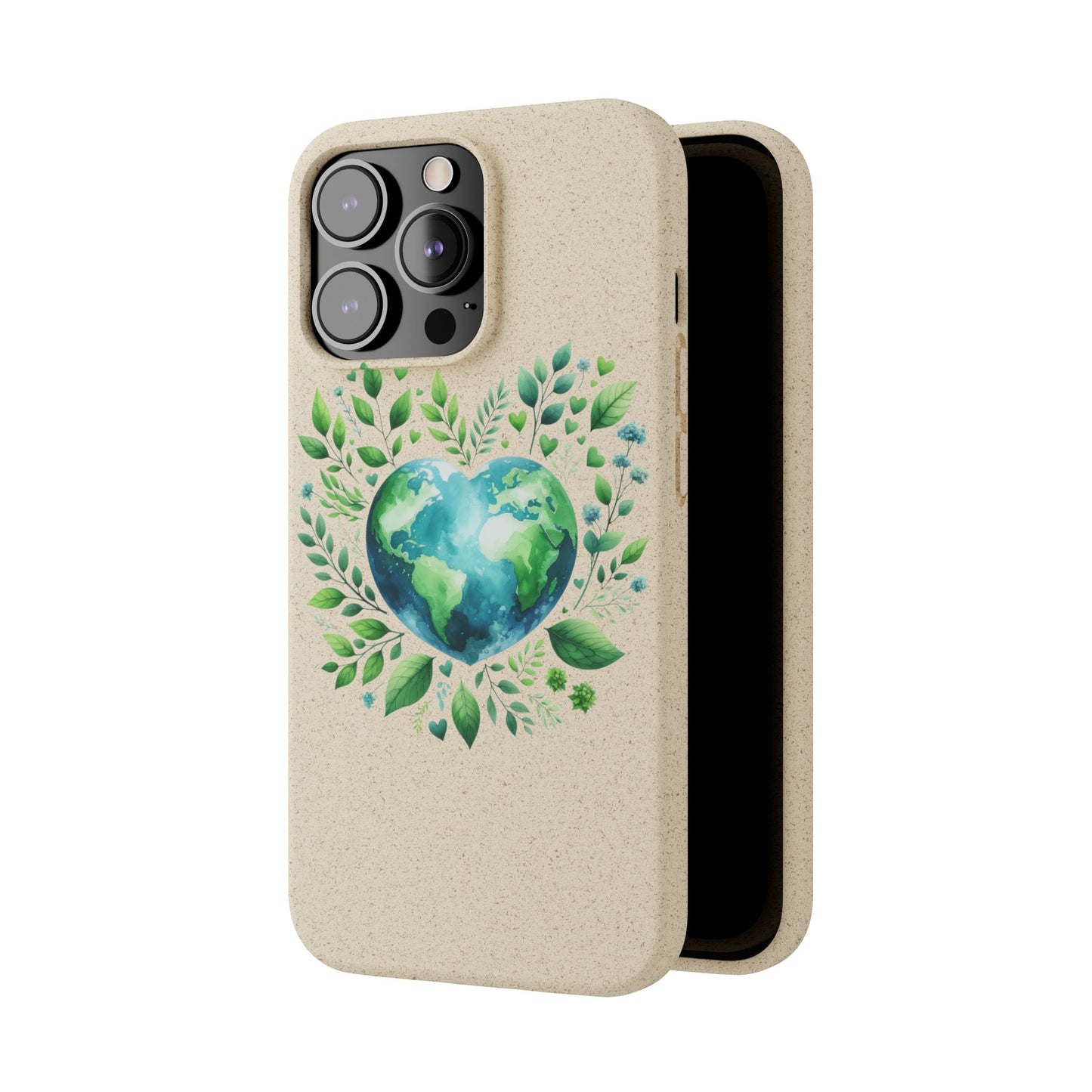 Cute Love Nature Phone case sustainable Biodegradable Phone Case