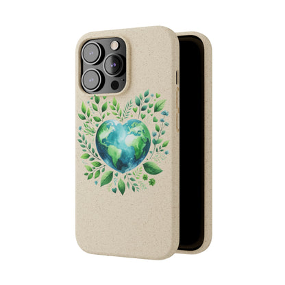 Cute Love Nature Phone case sustainable Biodegradable Phone Case