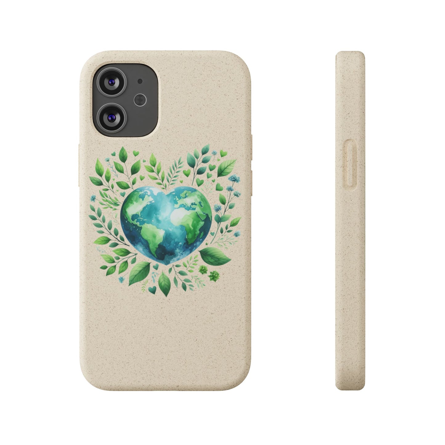 Cute Love Nature Phone case sustainable Biodegradable Phone Case