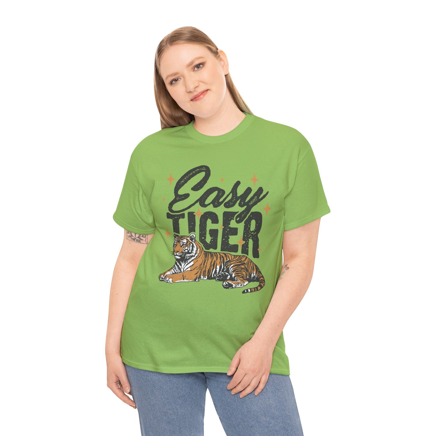 Easy Tiger Tee - Unisex Cotton T-Shirt