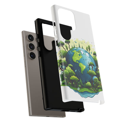 Eco-Friendly Phone Case with Earth Design