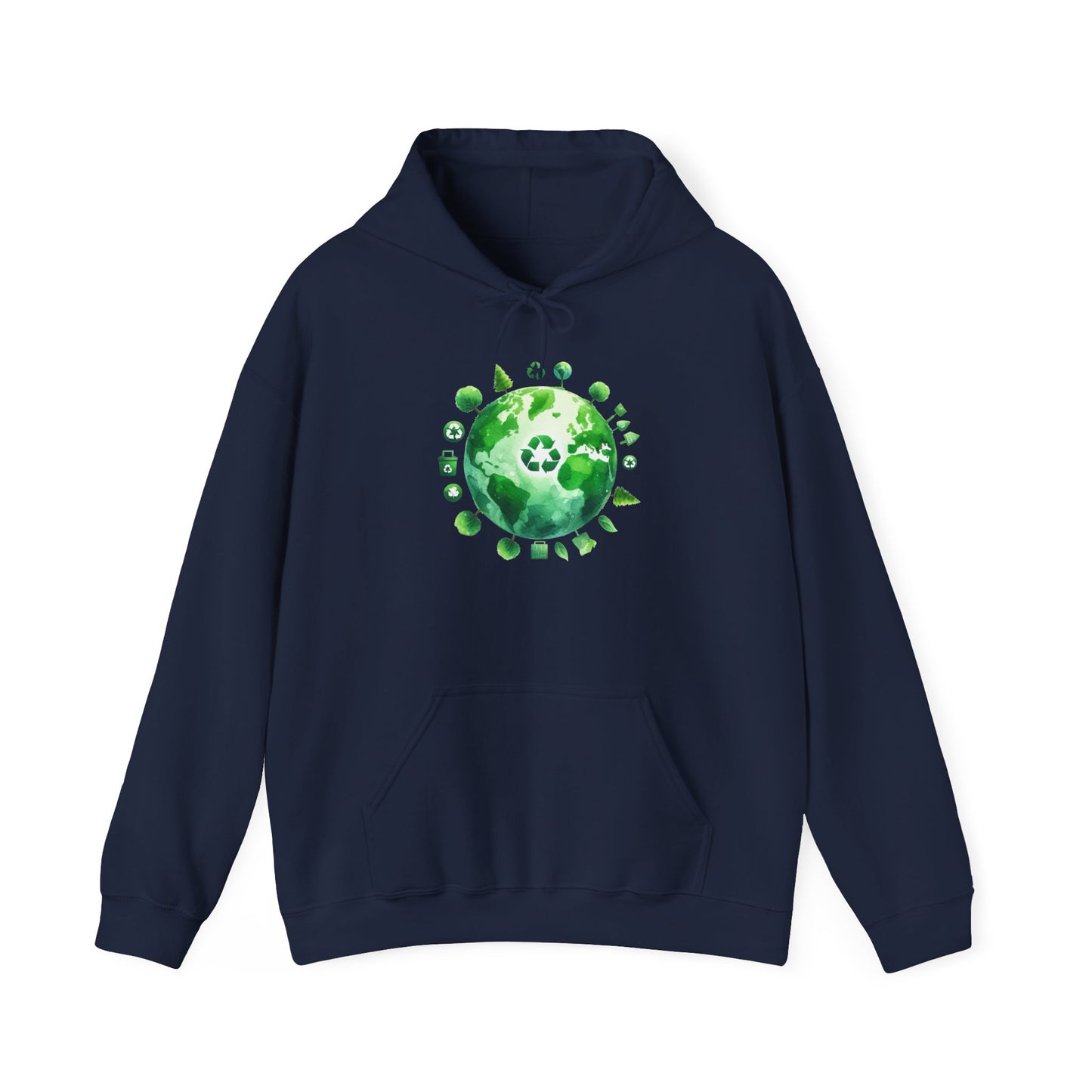 Sustainable Lifestyle Hooded Sweatshirt