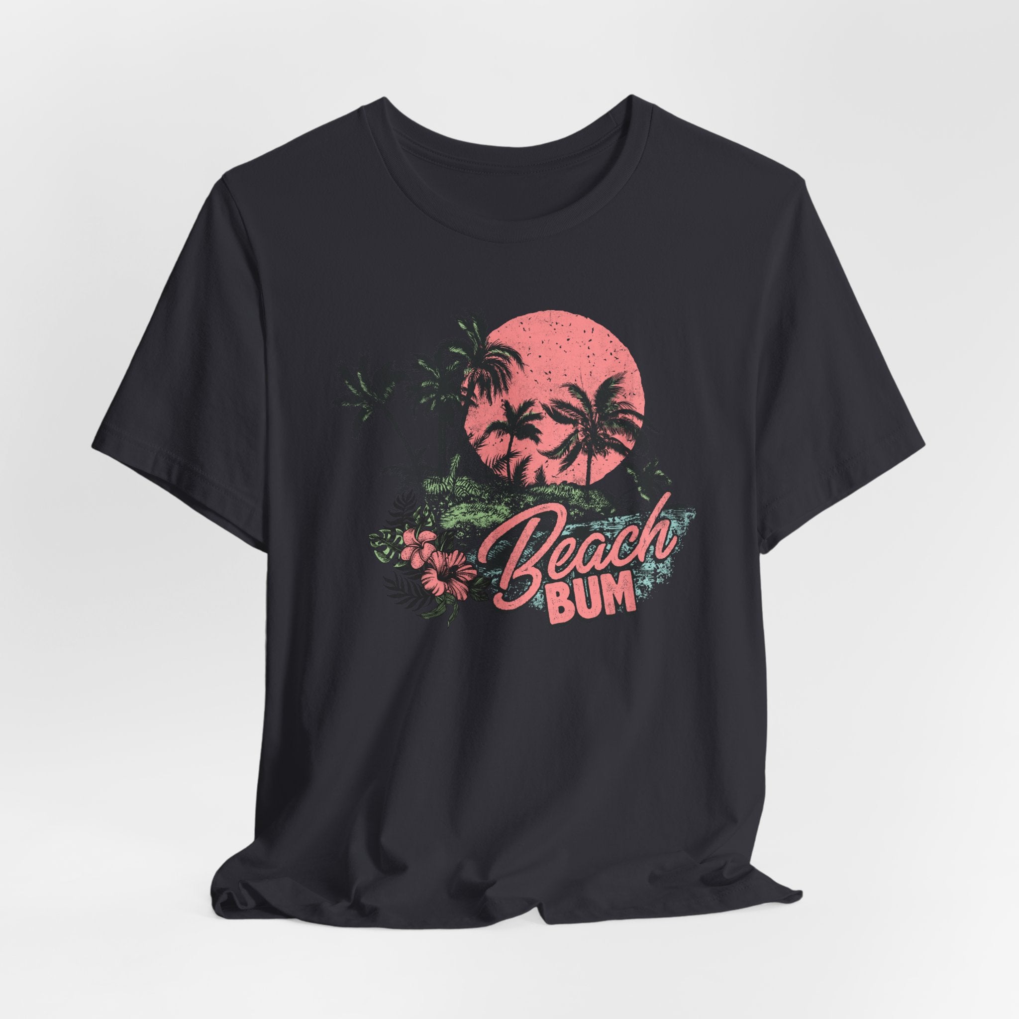 Beach Bum Unisex Short Sleeve Tee - Summer Vibes Shirt