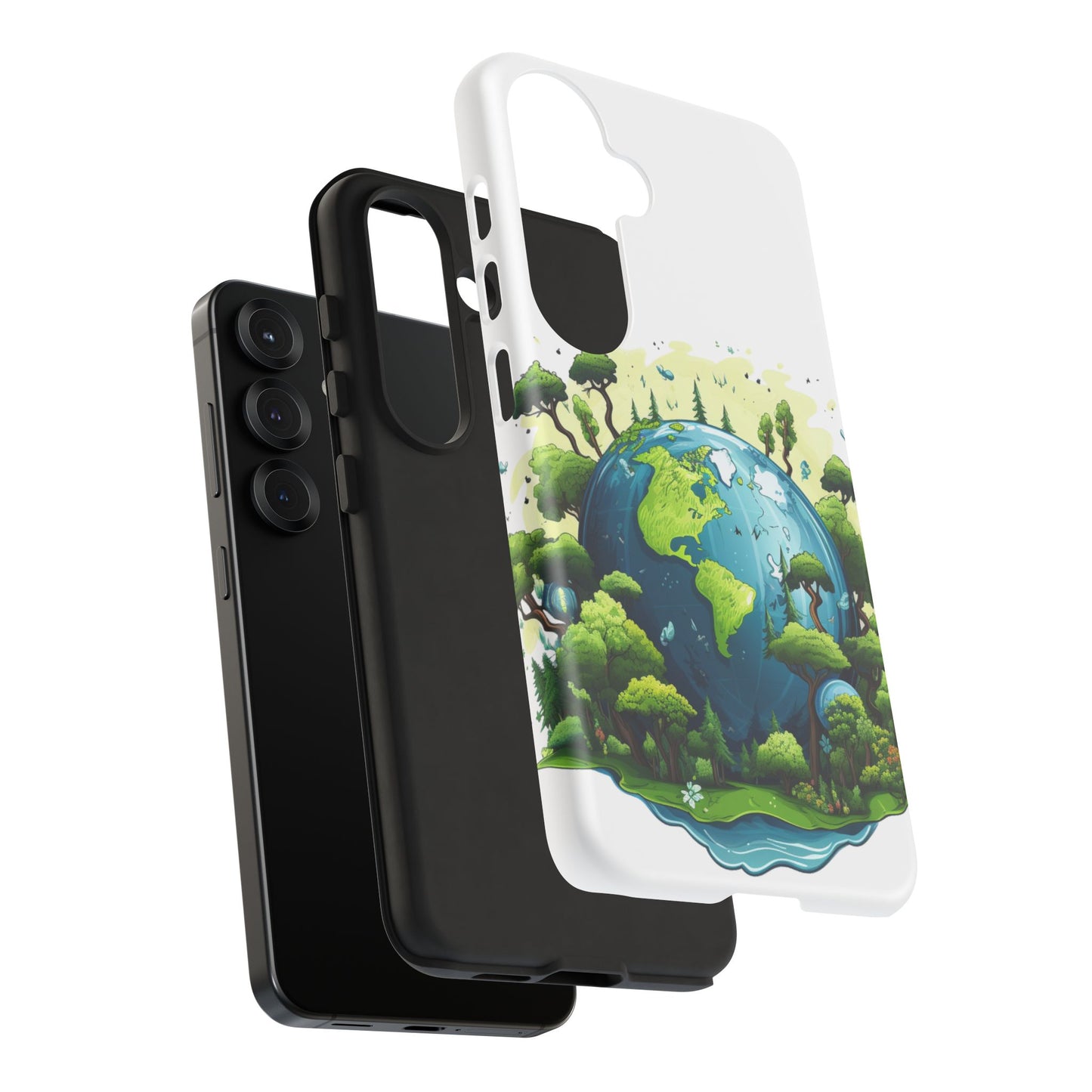 Eco-Friendly Phone Case with Earth Design