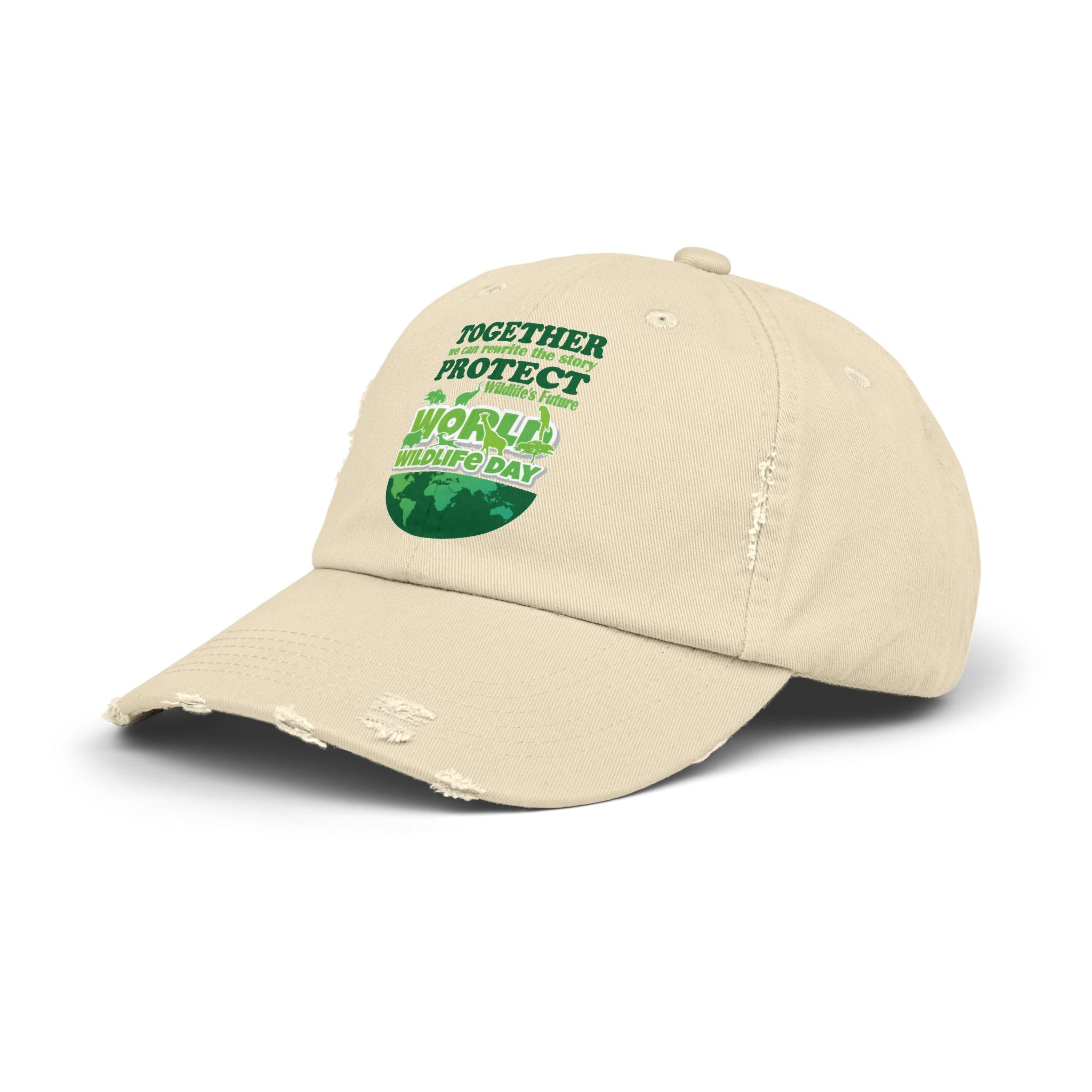 World Wildlife Day- Unisex Distressed Cap