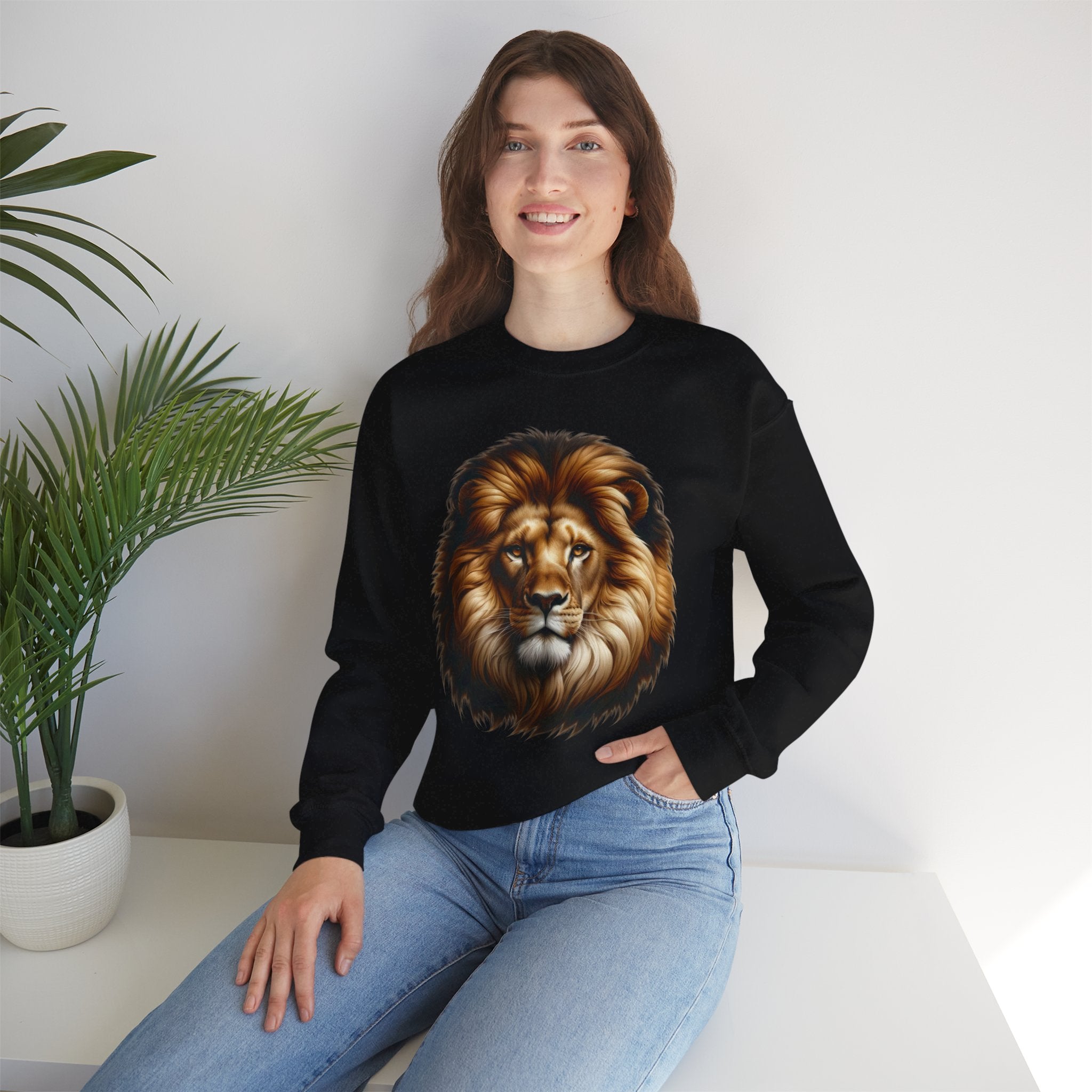 Lion Wildlife Lover Unisex Sweatshirt