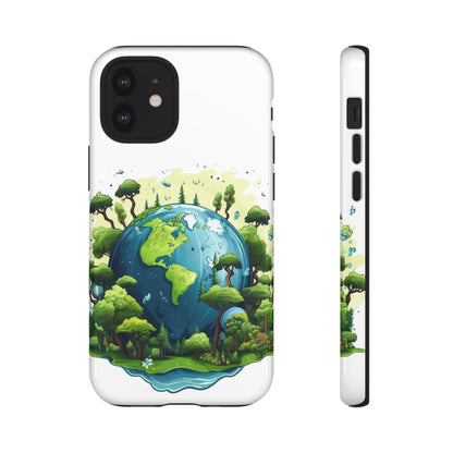 Eco-Friendly Phone Case with Earth Design