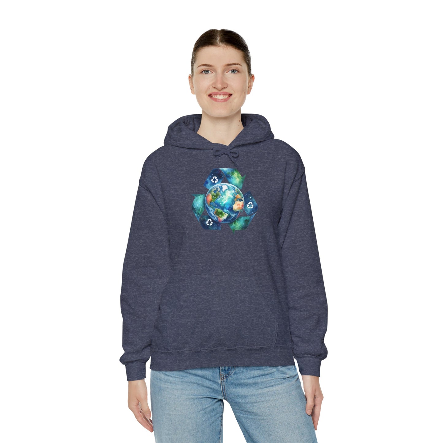 Recycle Symbol Eco Desogn Hoodie