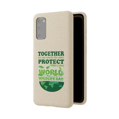 Eco-Friendly Biodegradable Phone Cases for Wildlife Day - Protect Our Planet