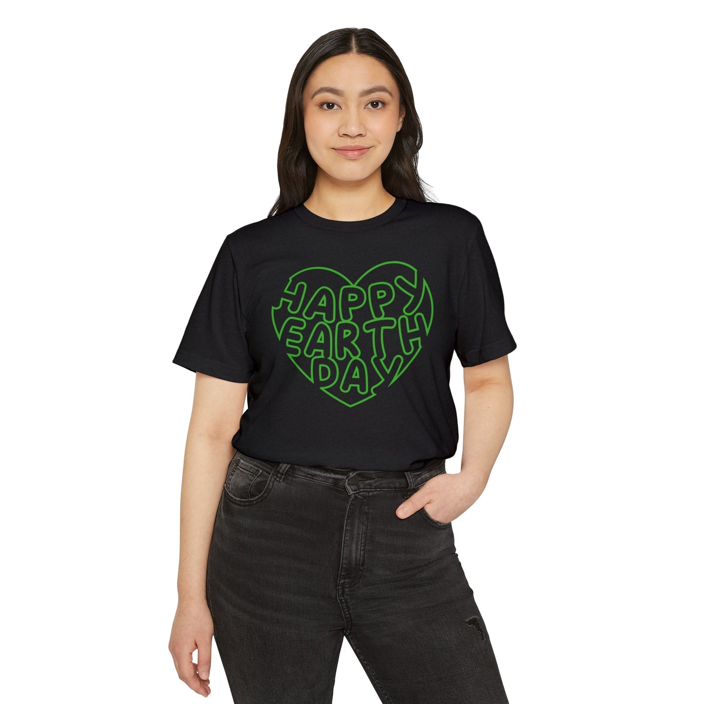 Happy Earth Day Unisex Recycled Organic T-Shirt - Eco-Friendly Apparel