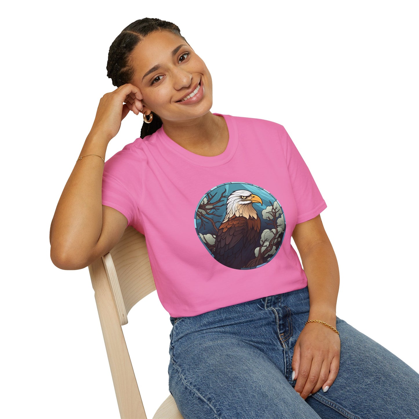 Eagle Unisex T-Shirt for Wildlife Enthusiasts