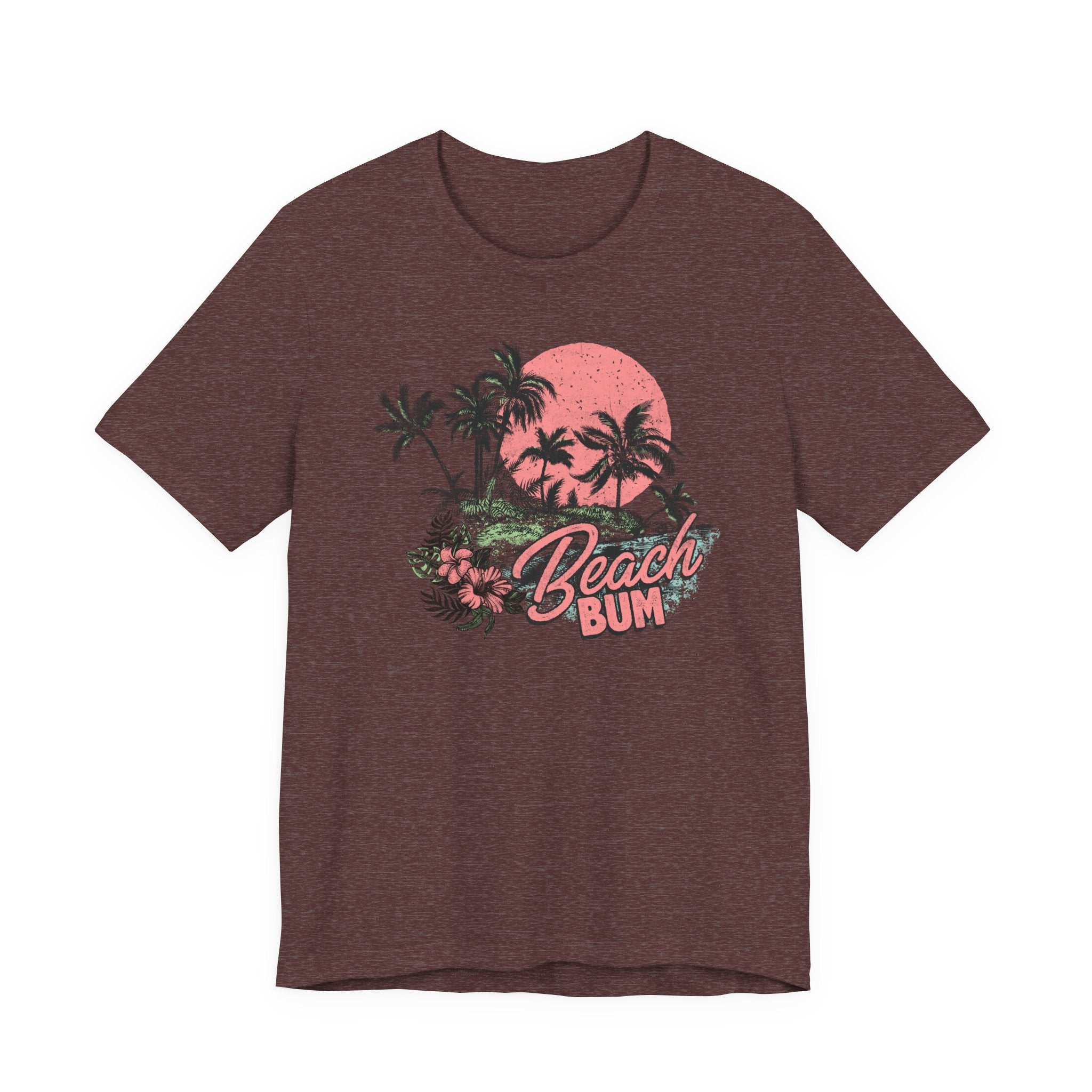 Beach Bum Unisex Short Sleeve Tee - Summer Vibes Shirt