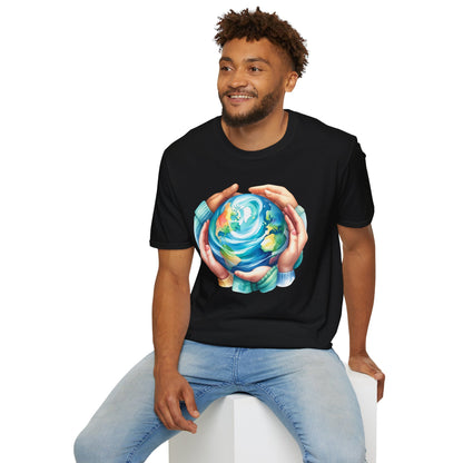 Earth Day Holding Hands T-Shirt