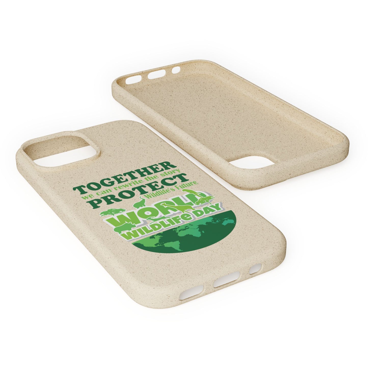 Eco-Friendly Biodegradable Phone Cases for Wildlife Day - Protect Our Planet