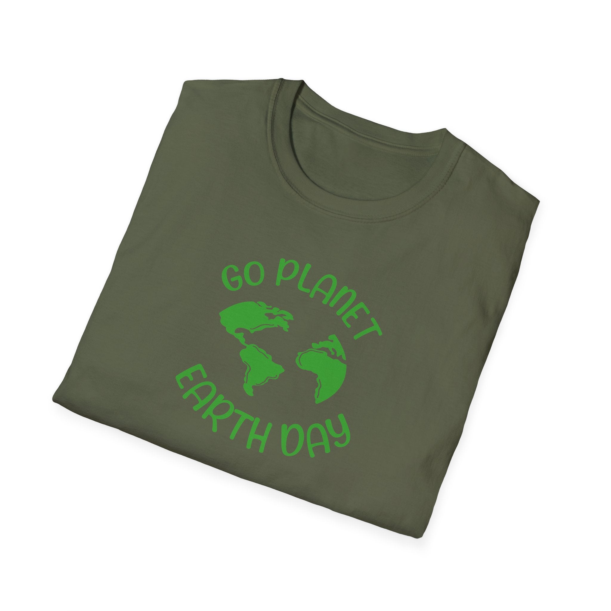 Earth Day Unisex T-Shirt - Go Planet Design