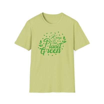 Eco-Friendly Unisex T-Shirt - Keep the Planet Green