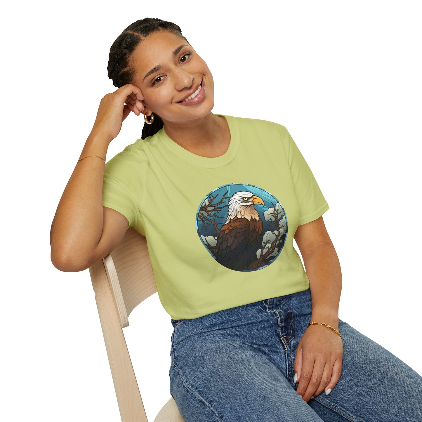 Eagle Unisex T-Shirt for Wildlife Enthusiasts
