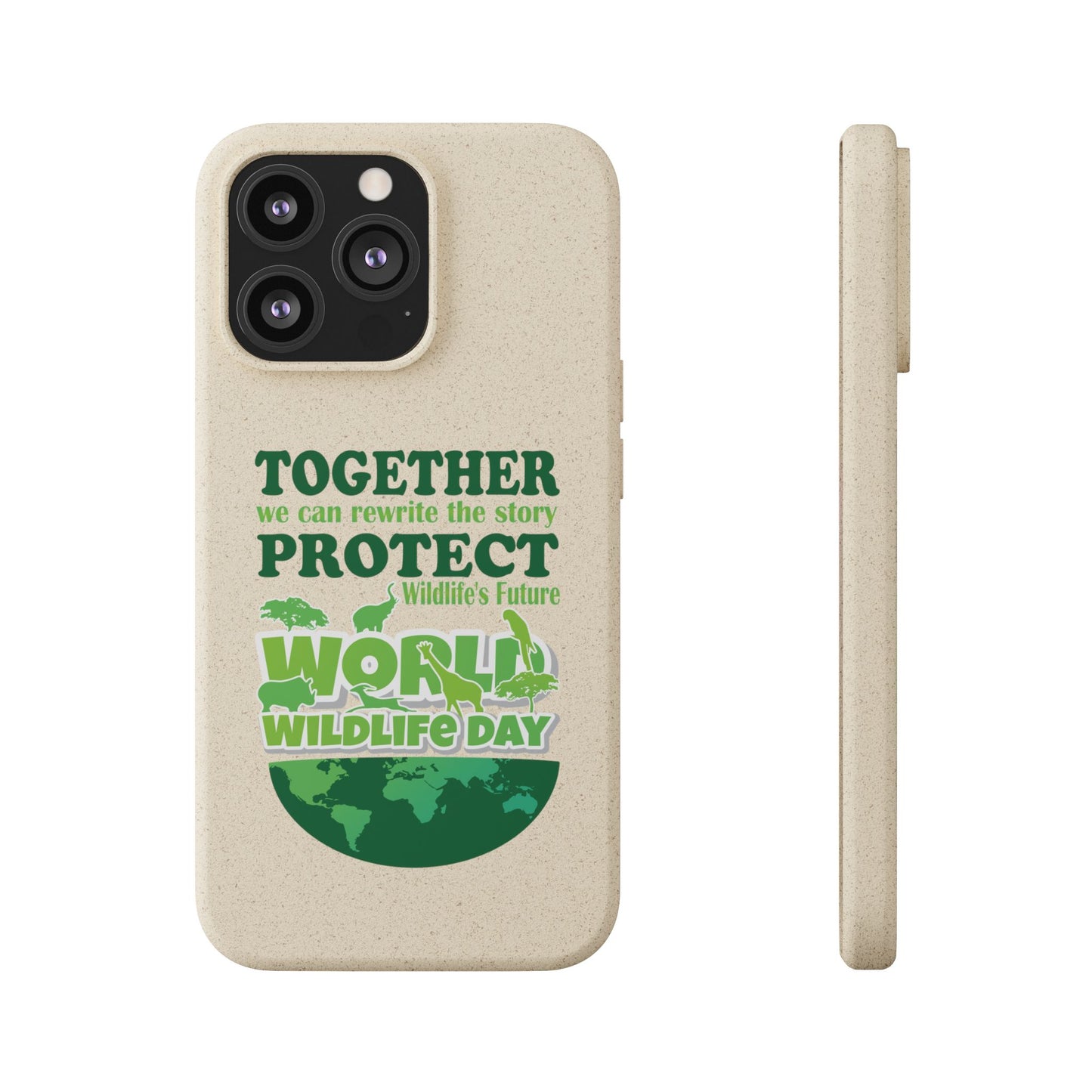 Eco-Friendly Biodegradable Phone Cases for Wildlife Day - Protect Our Planet