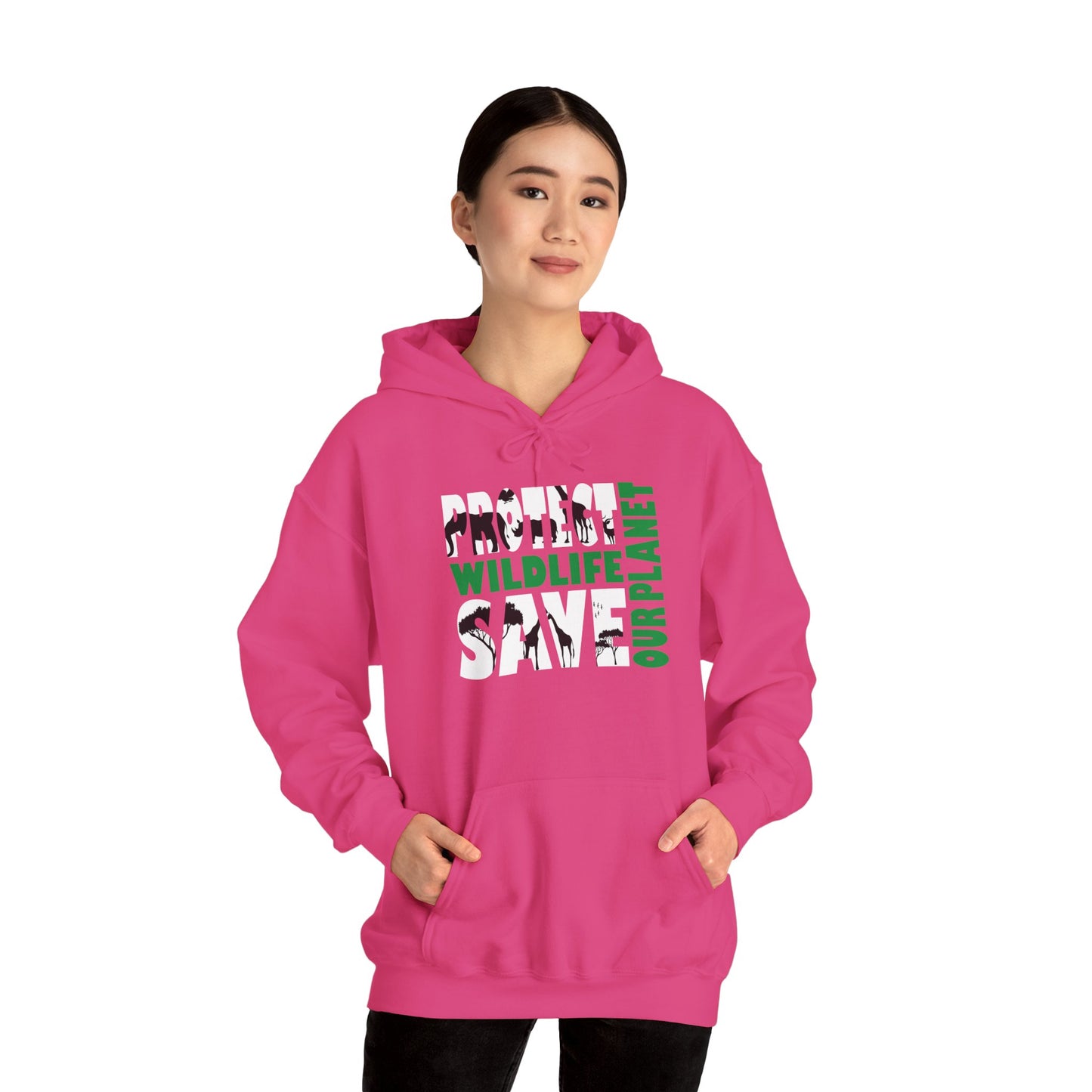 Wildlife Awareness Hooded Sweatshirt