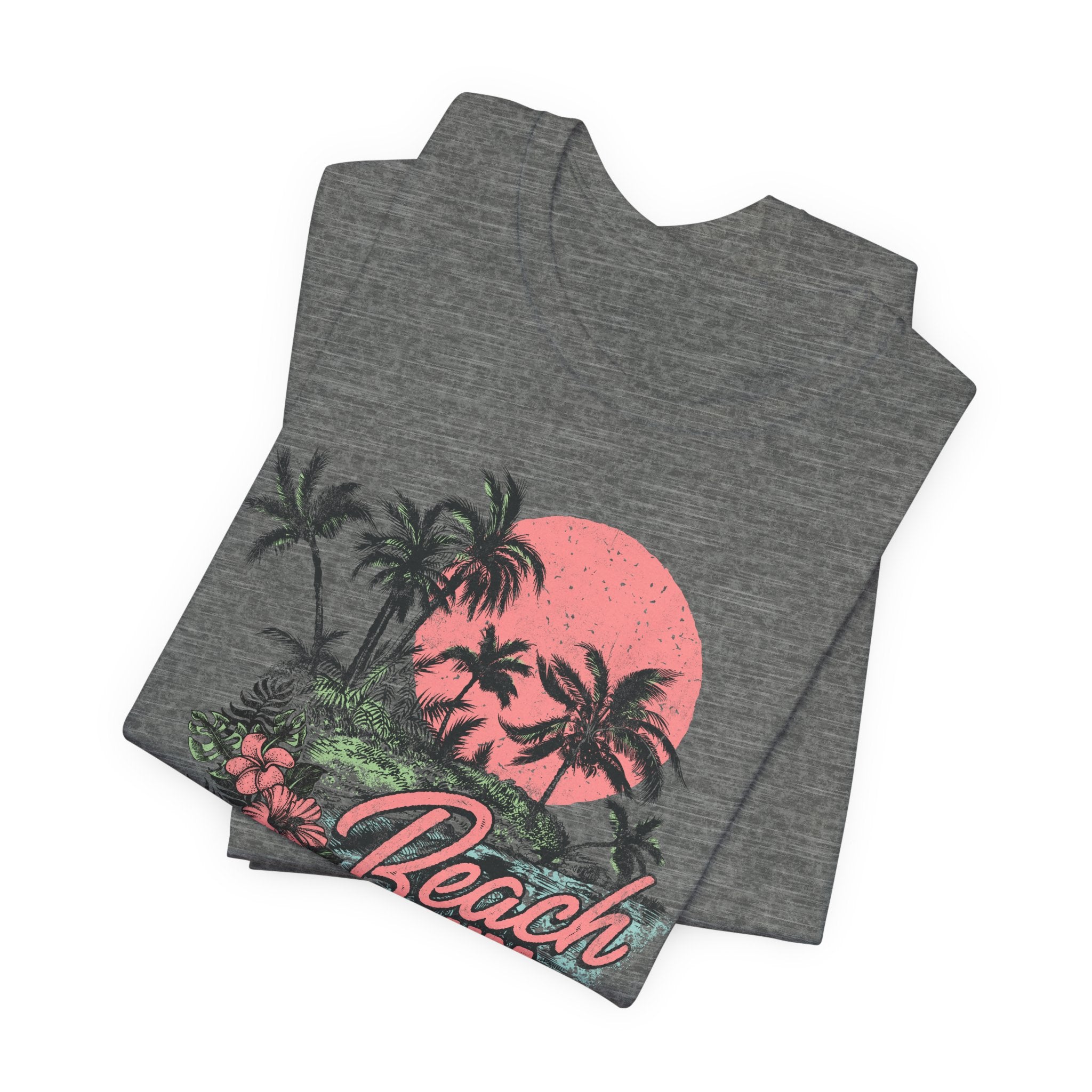 Beach Bum Unisex Short Sleeve Tee - Summer Vibes Shirt