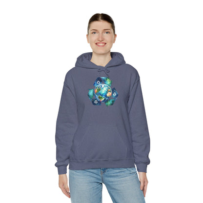 Recycle Symbol Eco Desogn Hoodie