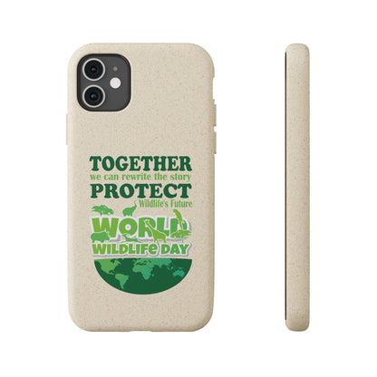 Eco-Friendly Biodegradable Phone Cases for Wildlife Day - Protect Our Planet