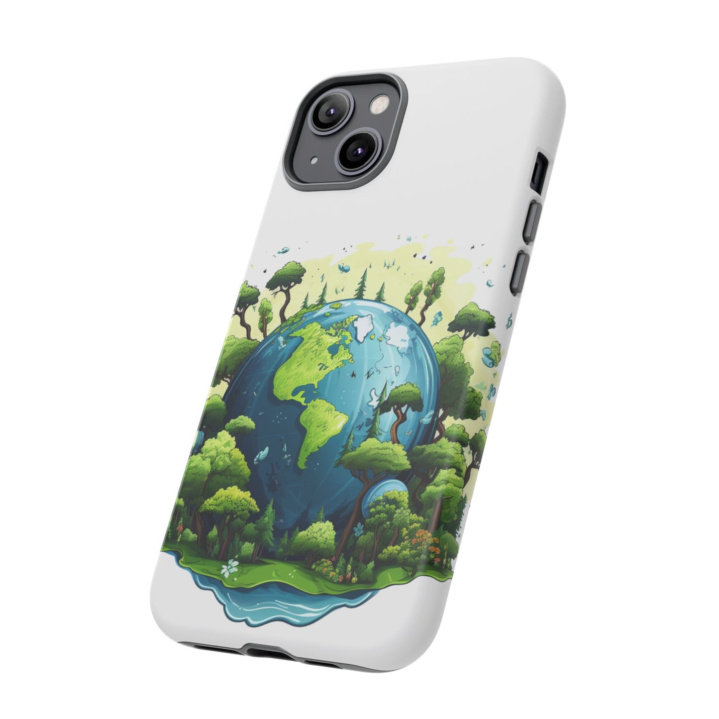 Eco-Friendly Phone Case with Earth Design