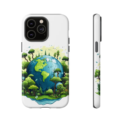 Eco-Friendly Phone Case with Earth Design