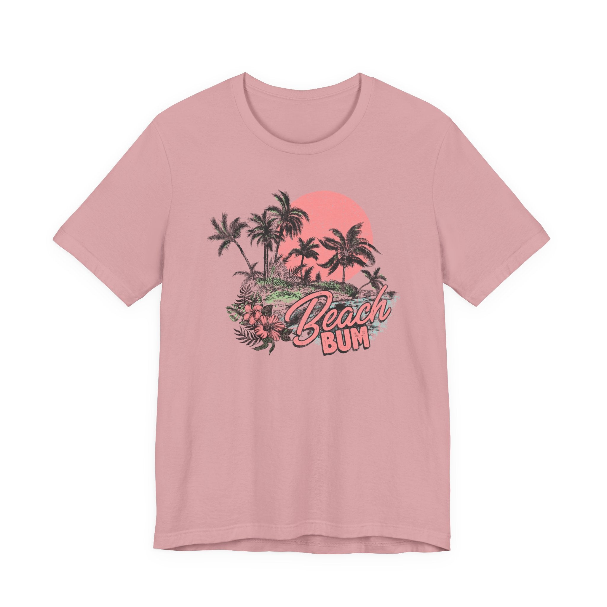 Beach Bum Unisex Short Sleeve Tee - Summer Vibes Shirt