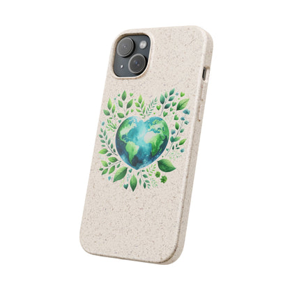Cute Love Nature Phone case sustainable Biodegradable Phone Case