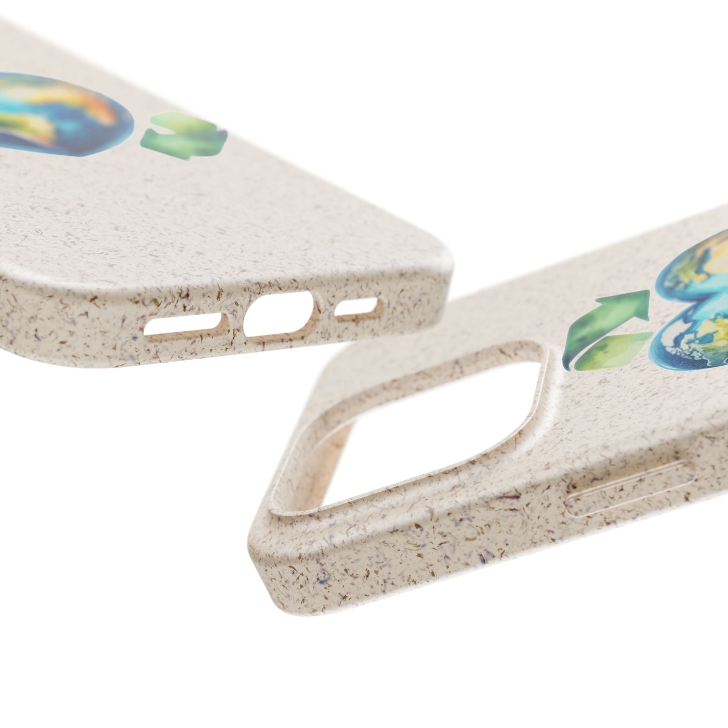 Cute Earth Design - Sustainable Living Biodegradable Phone Case