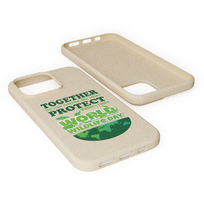 Eco-Friendly Biodegradable Phone Cases for Wildlife Day - Protect Our Planet