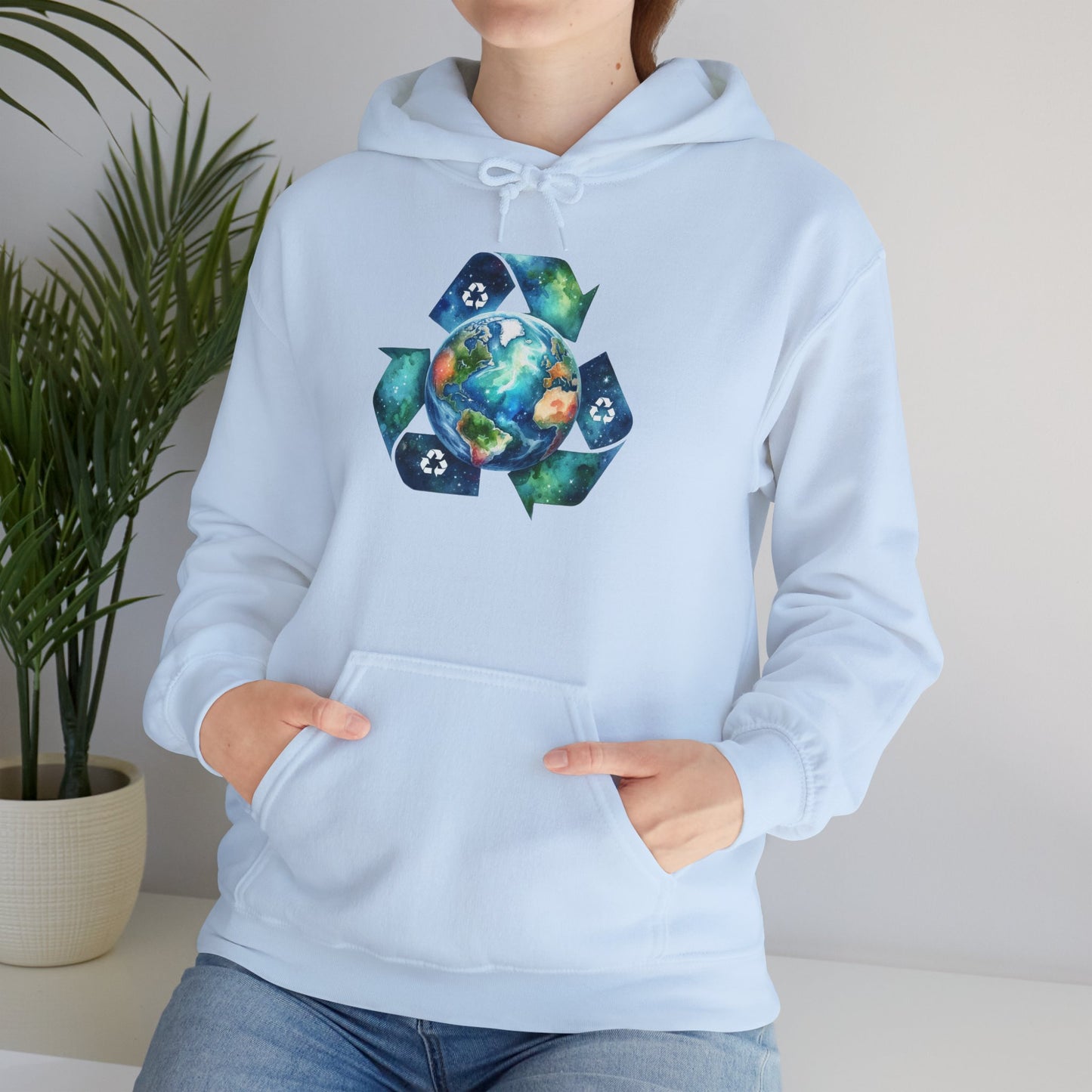 Recycle Symbol Eco Desogn Hoodie