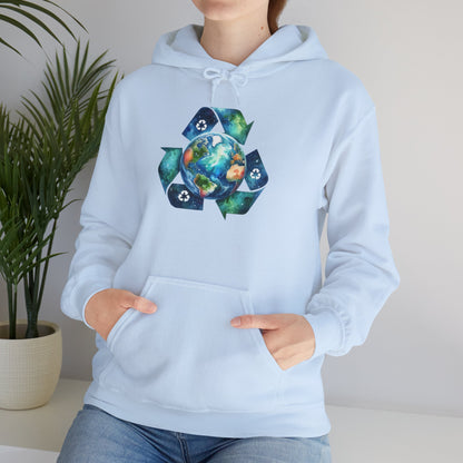 Recycle Symbol Eco Desogn Hoodie