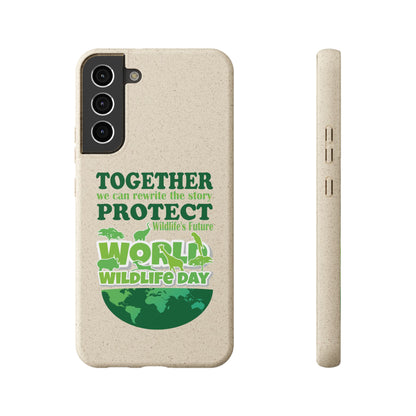 Eco-Friendly Biodegradable Phone Cases for Wildlife Day - Protect Our Planet