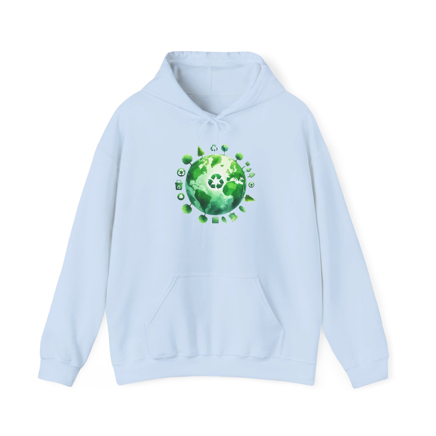 Sustainable Lifestyle Hooded Sweatshirt